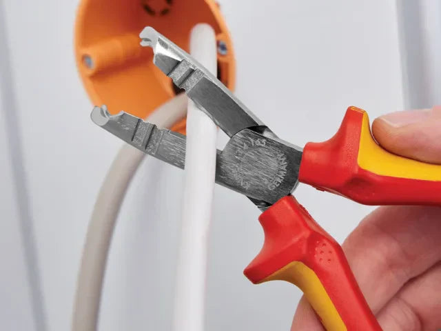 Knipex VDE Dismantling Pliers 165mm Multi-Component Grips 1000V Safe
