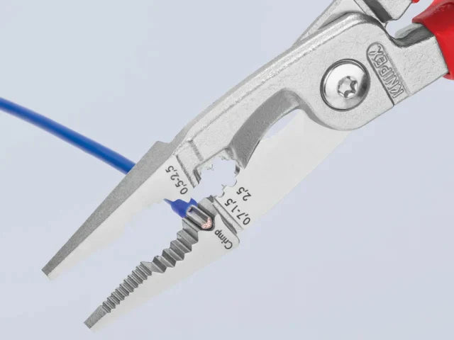 Knipex VDE Multifunctional Installation Pliers 200mm 6 Functions 1000V Safe