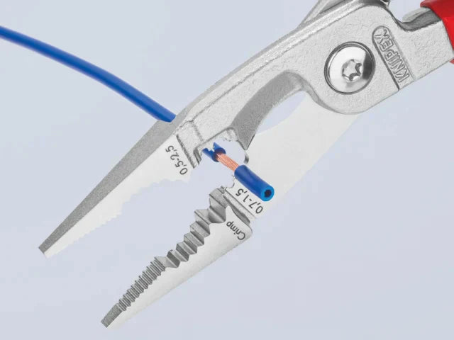 Knipex VDE Multifunctional Installation Pliers 200mm 6 Functions 1000V Safe
