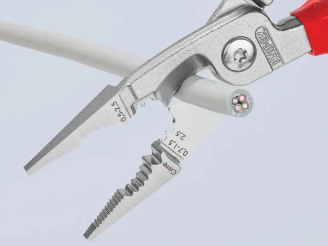 Knipex VDE Multifunctional Installation Pliers 200mm 6 Functions 1000V Safe