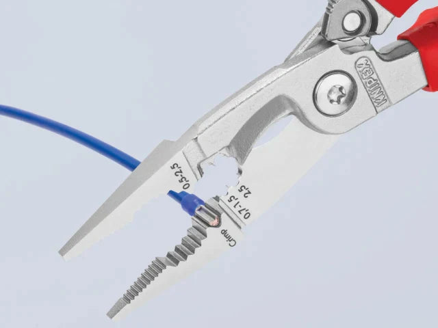 Knipex VDE Multifunctional Installation Pliers 200mm 6 Functions 1000V Safe
