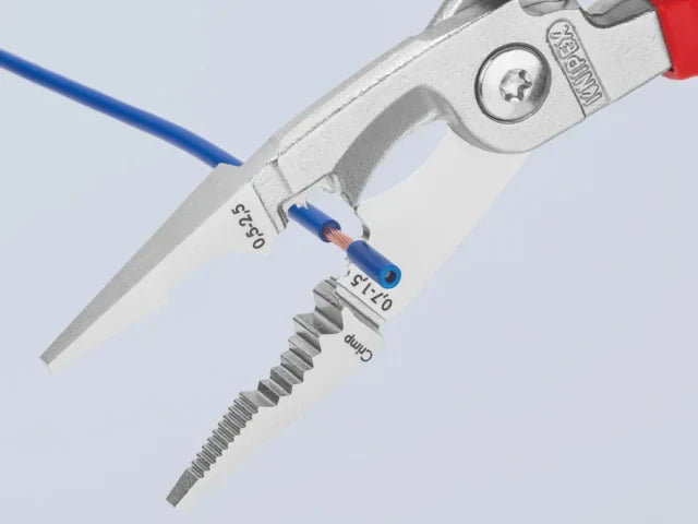 Knipex VDE Multifunctional Installation Pliers 200mm 6 Functions 1000V Safe