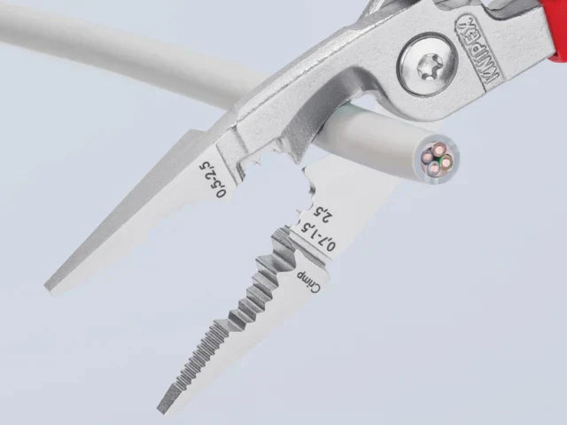 Knipex VDE Multifunctional Installation Pliers 200mm 6 Functions 1000V Safe