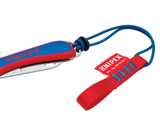 Knipex Electrician's Folding Knife Stainless Steel Blade Ergonomic Handle 80mm