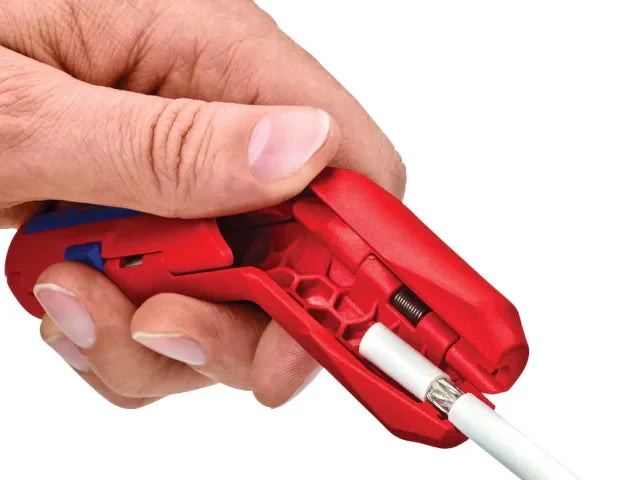 Knipex ErgoStrip Universal Stripping Tool Left Handed Ergonomic Design