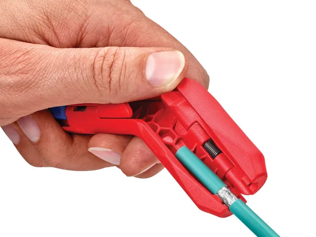 Knipex ErgoStrip Universal Stripping Tool Left Handed Ergonomic Design