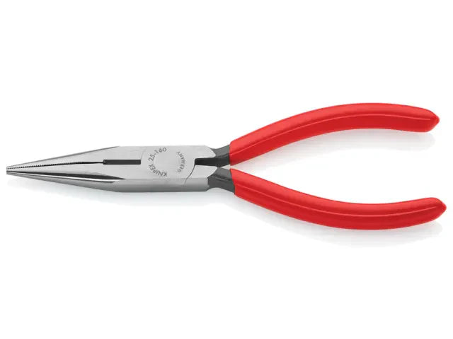Knipex Snipe Nose Side Cutting Pliers 160mm PVC Grip 25 Series Radio Pliers