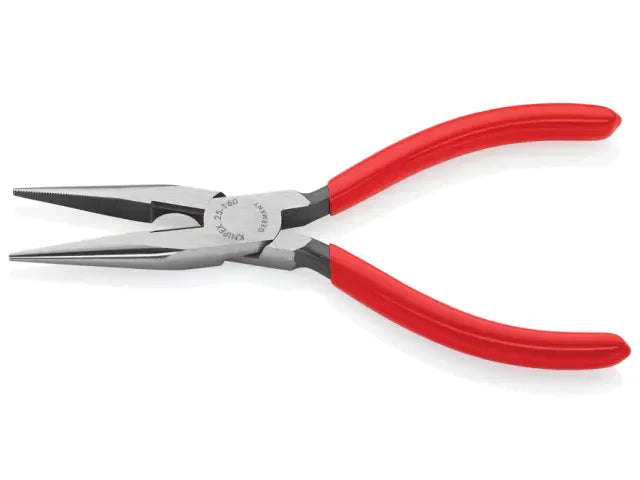 Knipex Snipe Nose Side Cutting Pliers 160mm PVC Grip 25 Series Radio Pliers