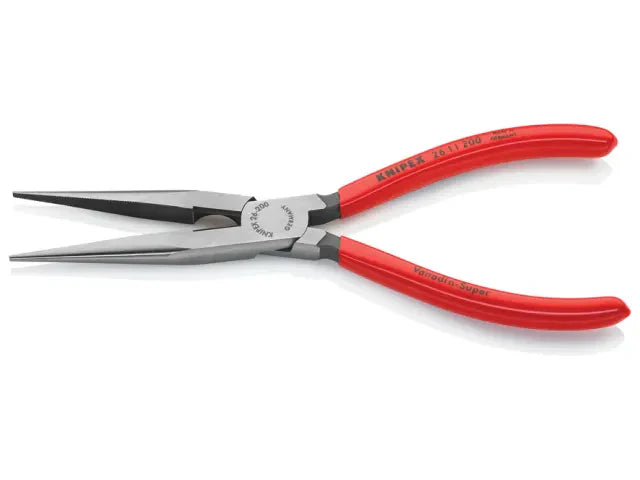 Knipex 200mm Long Snipe Nose Side Cutting Pliers with PVC Grips 26 Series