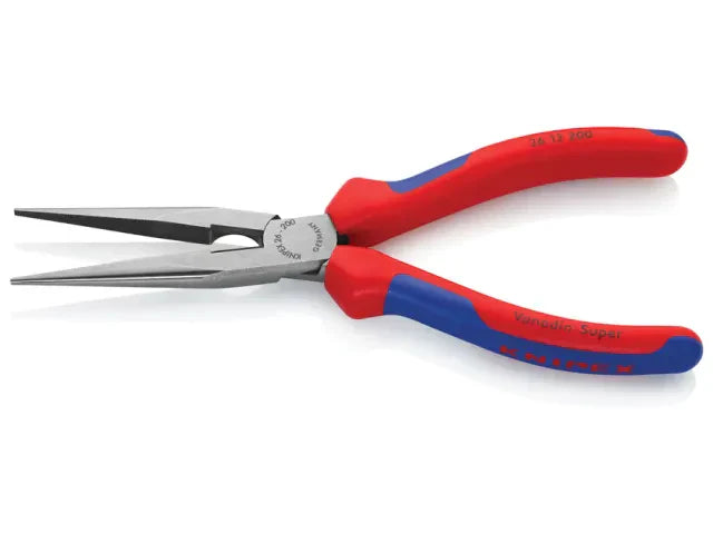 Knipex Snipe Nose Side Cutting Pliers 200mm Multi-Component Grip 26 Series