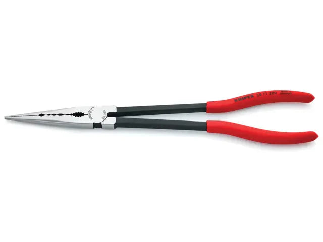 Knipex Long Reach Needle Nose Pliers 280mm Slim Tips for Precision Gripping