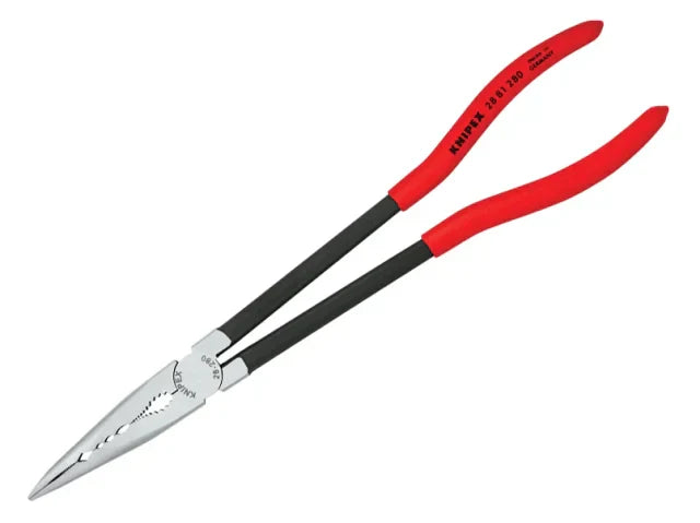 Knipex Long Reach Bent Needle Nose Pliers 280mm for Automotive & Mechanical Use