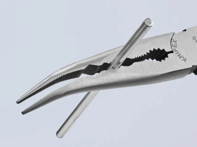 Knipex Long Reach Bent Needle Nose Pliers 280mm for Automotive & Mechanical Use