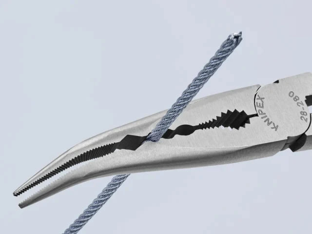 Knipex Long Reach Bent Needle Nose Pliers 280mm for Automotive & Mechanical Use
