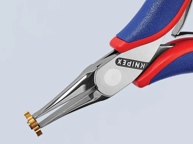 Knipex 35 Series Flat Jaw Electronics Pliers 115mm Multi-Component Grip