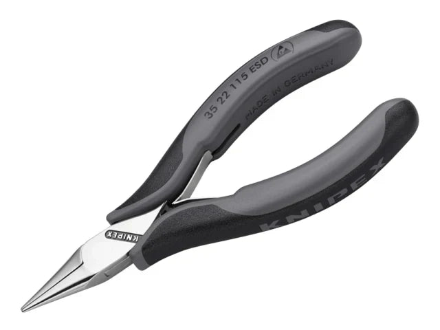 Knipex ESD Electronics Half Round Pliers 115mm Smooth Grip Rust Protection