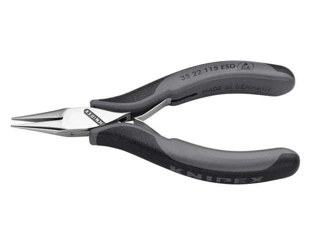 Knipex ESD Electronics Half Round Pliers 115mm Smooth Grip Rust Protection