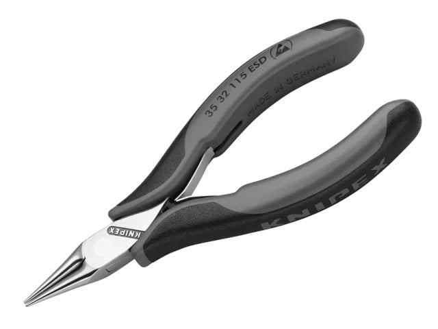 Knipex ESD Round Nose Pliers 115mm Precision Electronics Tool for Fine Work