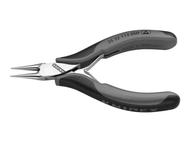 Knipex ESD Round Nose Pliers 115mm Precision Electronics Tool for Fine Work
