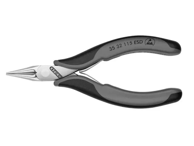 Knipex ESD Round Nose Pliers 115mm Precision Electronics Tool for Fine Work