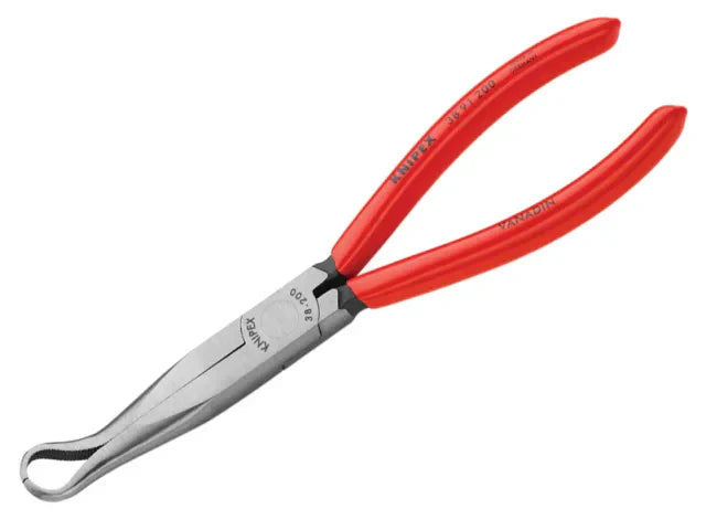 Knipex Half-Round Mechanic's Pliers 200mm Forged Steel Non-Slip Handles