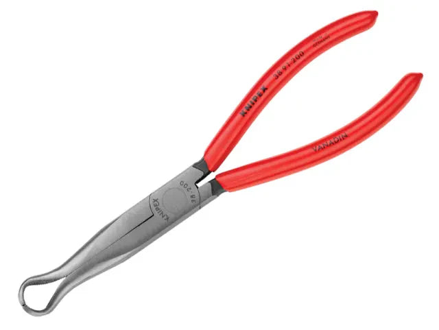 Knipex Half-Round Mechanic's Pliers 200mm Forged Steel Non-Slip Handles