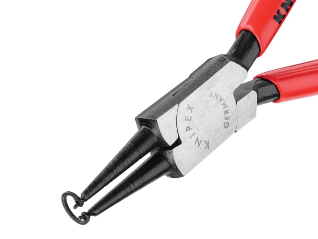 Knipex 44 11 Internal Circlip Pliers 8-13mm Straight PVC Handles 140mm