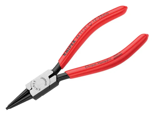 Knipex Internal Circlip Pliers 12-25mm Straight PVC Handles 140mm 44 11 Series