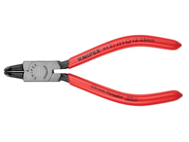 Knipex 44 21 J11 Internal Circlip Pliers 90Â° Bent Tip 12-25mm 130mm Length