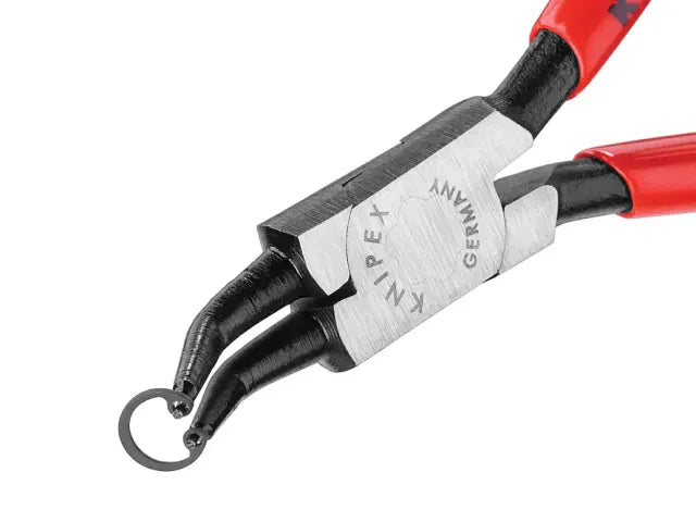 Knipex 46 31 Internal Circlip Pliers 45Â° Bent Tip 8-13mm 140mm Comfort Grip