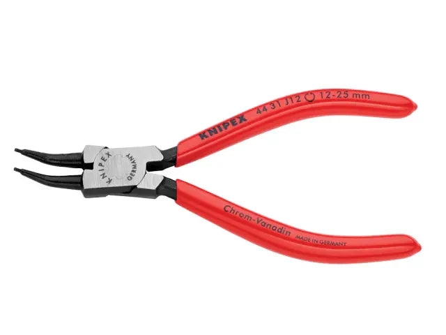 Knipex 46 31 Internal Circlip Pliers 45Â° Bent Tip 12-25mm 140mm Comfort Grip