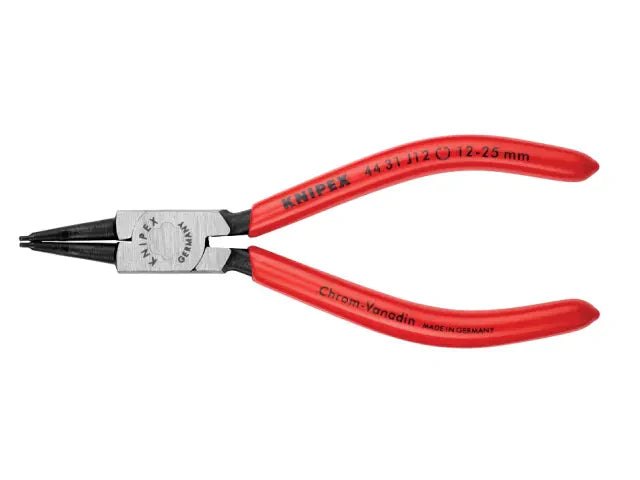 Knipex 46 31 Internal Circlip Pliers 45Â° Bent Tip 12-25mm 140mm Comfort Grip
