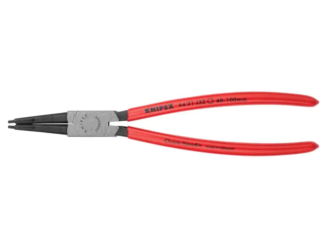 Knipex 46 31 Internal Circlip Pliers 45Â° Bent Tip 40-100mm 225mm Handle
