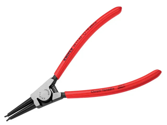 Knipex 46 11 External Circlip Pliers 19-60mm Straight 180mm Chrome Vanadium