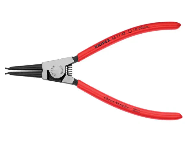 Knipex 46 11 External Circlip Pliers 19-60mm Straight 180mm Chrome Vanadium