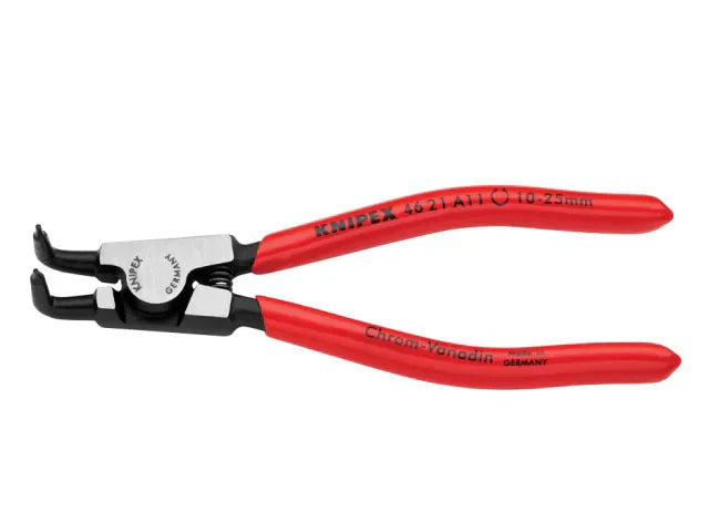 Knipex 46 21 External Circlip Pliers 90Â° Bent Tip 10-25mm 125mm Length