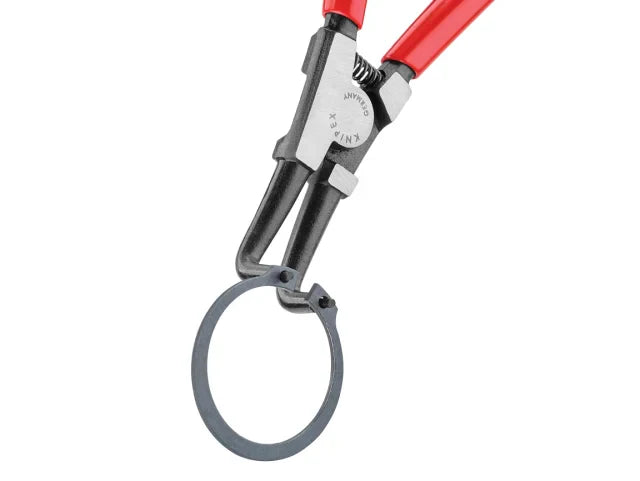 Knipex 46 21 External Circlip Pliers 90Â° Bent Tip 200mm 40-100mm Grip