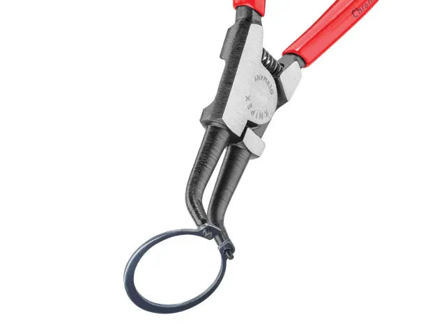 Knipex 46 31 External Circlip Pliers 45Â° Bent Tip 19-60mm 185mm Comfort Grip