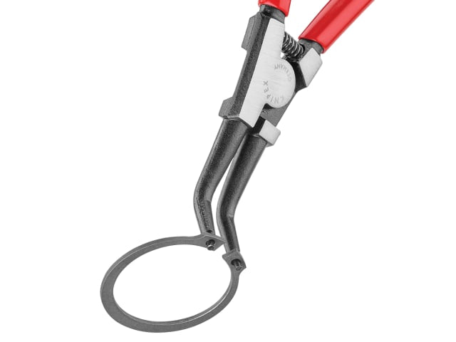 Knipex 46 31 External Circlip Pliers 45Â° Bent Tip 40-100mm 210mm Handle
