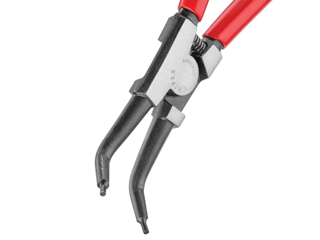 Knipex 46 31 External Circlip Pliers 45Â° Bent Tip 40-100mm 210mm Handle