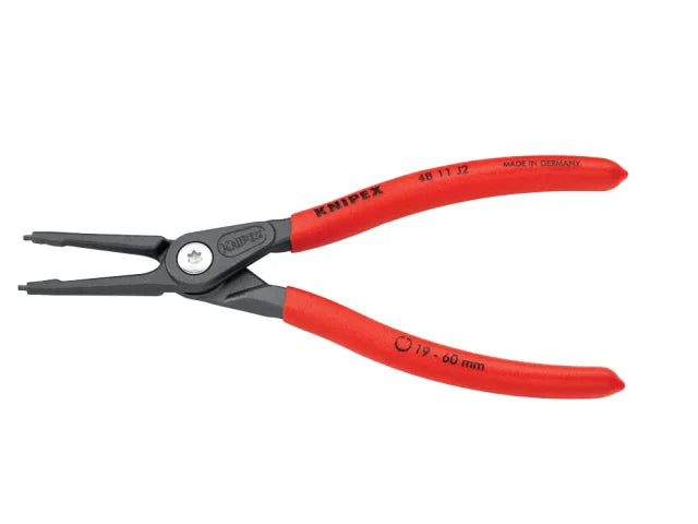 Knipex 48 11 J2 Precision Internal Circlip Pliers 19-60mm Straight 180mm