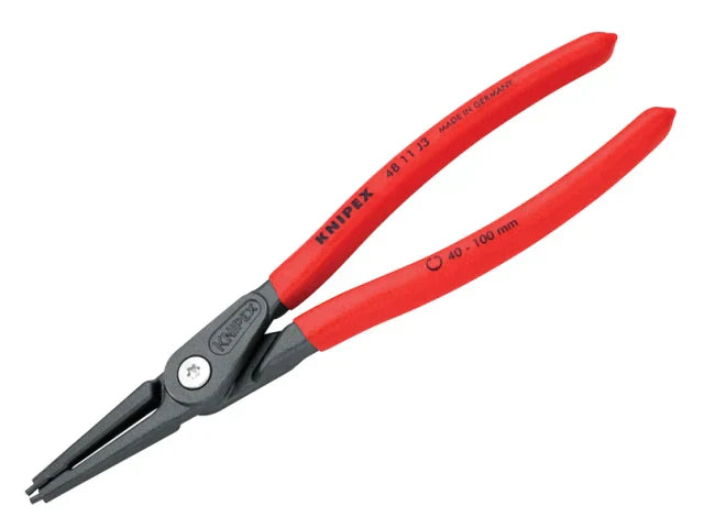 Knipex 48 11 J3 Precision Internal Circlip Pliers 40-100mm 225mm Length