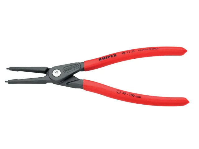 Knipex 48 11 J3 Precision Internal Circlip Pliers 40-100mm 225mm Length