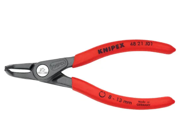 Knipex 48 21 Internal Circlip Pliers 90Â° Bent 8-13mm 130mm Length