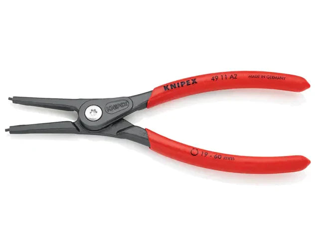 Knipex 49 11 A2 Precision Circlip Pliers External Straight 19-60mm 180mm