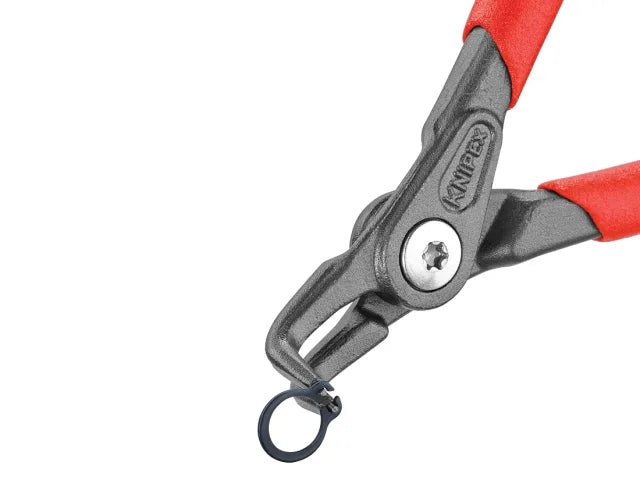 Knipex 49 21 External Circlip Pliers 90Â° Bent Tip 3-10mm 130mm Length