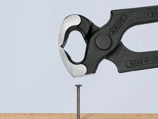 Knipex Hammerhead Carpenter's Pincers 210mm Heavy-Duty Nail Puller PVC Grip