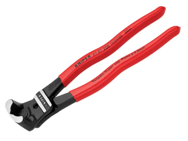 Knipex 200mm Bolt End Cutting Nipper PVC Grip Hardened Blades 64HRC