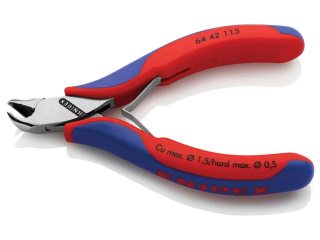 Knipex 115mm Electronics Diagonal End Cutting Nippers ShortHead Precision Pliers