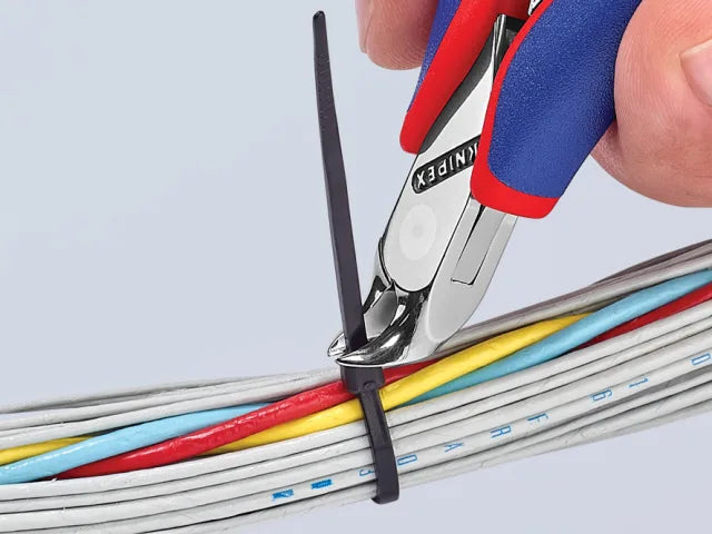 Knipex 115mm Electronics Diagonal End Cutting Nippers ShortHead Precision Pliers